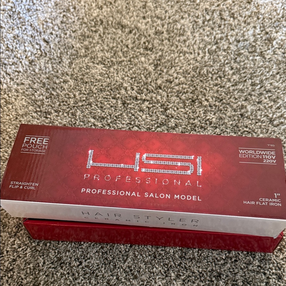 HSI Professional Red Hair Styler